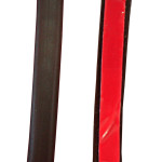 BORRACHA PORTA ADESIVA FINA MARROM 30 MT BORRACHA PORTA ADESIVA FINA MARROM 30 MT