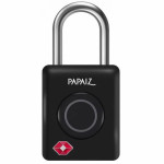 CADEADO DIGITAL PAPAIZ BIOMÉTRICO TSA 35B PRETO