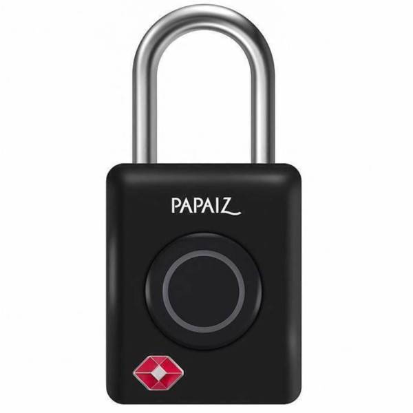 CADEADO DIGITAL PAPAIZ BIOMÉTRICO TSA 35B PRETO