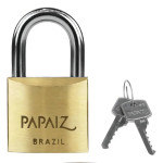 CADEADO LATÃO PAPAIZ HASTE LONGA 50MM CR35 35MM CADEADO LATÃO PAPAIZ HASTE LONGA 50MM CR35 35MM