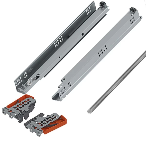 CORREDIÇA INVISÍVEL BLUM 350MM TOQUE
