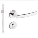 FECHADURA BINE REDONDA EXTERNA INOX POLIDO FECHADURA BINE REDONDA EXTERNA INOX POLIDO