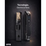 FECHADURA DIGITAL OTTO TU-3000 FACIAL BIOMETRIA ALEXA WI-FI FECHADURA DIGITAL OTTO TU-3000 FACIAL BIOMETRIA ALEXA WI-FI