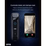 FECHADURA DIGITAL OTTO TU-3000 FACIAL BIOMETRIA ALEXA WI-FI FECHADURA DIGITAL OTTO TU-3000 FACIAL BIOMETRIA ALEXA WI-FI