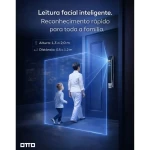 FECHADURA DIGITAL OTTO TU-3000 FACIAL BIOMETRIA ALEXA WI-FI FECHADURA DIGITAL OTTO TU-3000 FACIAL BIOMETRIA ALEXA WI-FI
