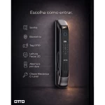 FECHADURA DIGITAL OTTO TU-3000 FACIAL BIOMETRIA ALEXA WI-FI FECHADURA DIGITAL OTTO TU-3000 FACIAL BIOMETRIA ALEXA WI-FI