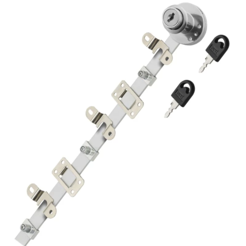 FECHADURA GAVETEIRO LATERAL HARDT 5 GAVETAS 100CM - Trava Forte