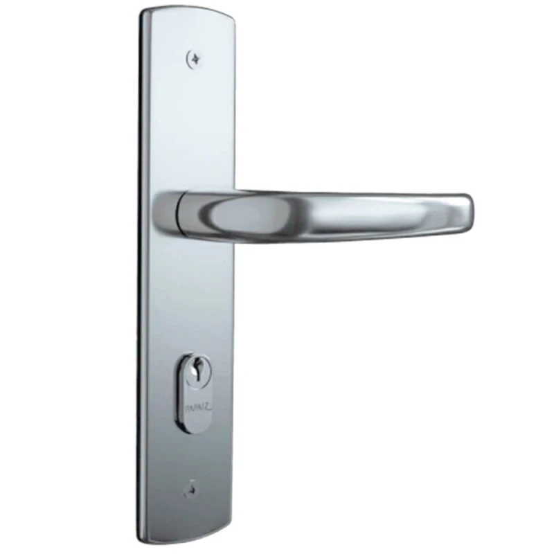 FECHADURA PAPAIZ FIT EXTERNA ESPELHO MZ1020 CROMADA - Trava Forte