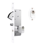 FECHADURA PORTA CORRER STAM 940 ESPELHO INOX BRANCO FECHADURA PORTA CORRER STAM 940 ESPELHO INOX BRANCO