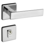 FECHADURA QUADRA EXTERNA 40MM ROSETA 701-40PE CROMADA PADO FECHADURA QUADRA EXTERNA 40MM ROSETA 701-40PE CROMADA PADO