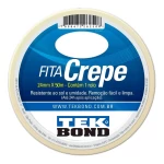 FITA CREPE TEKBOND BRANCA 24MMX50M FITA CREPE TEKBOND BRANCA 24MMX50M