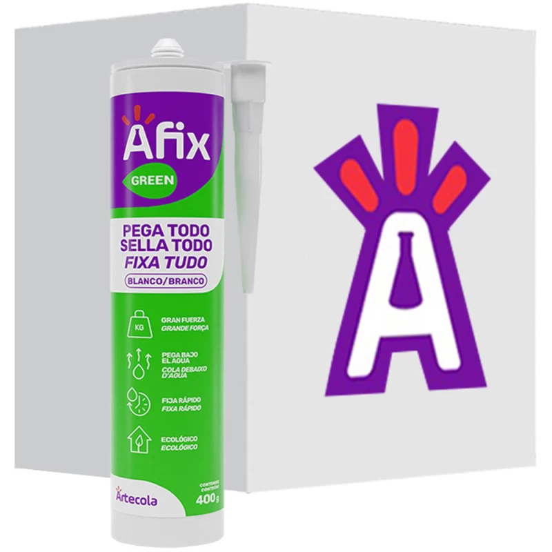 FIXA TUDO AFIX 400GR C/12 - Trava Forte