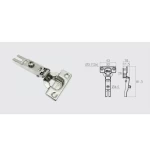 KIT 2 DOBRADIÇAS CANECO 26 BIGFER RETA