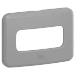 KIT C/2 MINIPLACA EMBUTIR MÓVEIS E PEDRA WEG COMPOSÉ CINZA