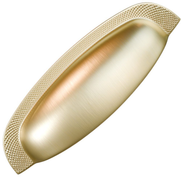 KIT C/3 PUXADOR MÓVEIS CONCHA VIVARO 223 96MM DOURADO ITALY LINE