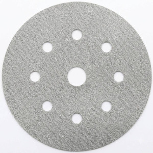 KIT C/5 LIXA DE DISCO SCS BIANCO 125MM GRÃO 60 8F VELCRO NAPOLEON