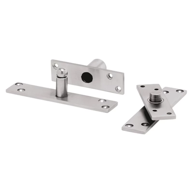KIT PORTA PIVOTANTE IMAB SEM REGULAGEM INOX 0287 ESCOVADO - Trava