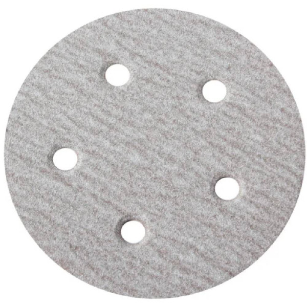 LIXA DE DISCO SCS BIANCO 125MM GRÃO 80 5F VELCRO NAPOLEON
