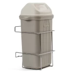 LIXEIRA FIXAR PORTA SIMPLES C/BALDE 10 LT