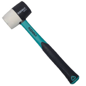 MARTELO BORRACHA RENNA 55MM 450GR CABO FIBRA EMBORRACHADO