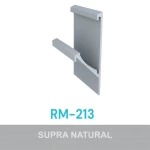 PERFIL ALUMÍNIO ROMETAL CAVA 15MM RM-213 6 MT NATURAL