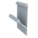 PERFIL ALUMÍNIO ROMETAL CAVA 15MM RM-213 6 MT NATURAL