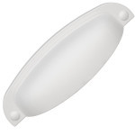 PUXADOR MÓVEIS CONCHA VIVARO 115 96MM BRANCO ITALY LINE