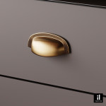 PUXADOR MÓVEIS CONCHA VIVARO 223 64MM DOURADO ITALY LINE PUXADOR MÓVEIS CONCHA VIVARO 223 64MM DOURADO ITALY LINE