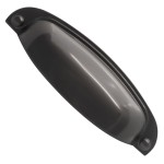 PUXADOR MÓVEIS CONCHA PARIS 96MM TITÂNIO ACETINADO PUXADOR MÓVEIS CONCHA PARIS 96MM TITÂNIO ACETINADO
