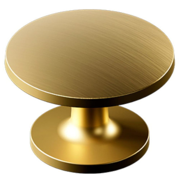 PUXADOR MÓVEIS PONTO REDONDO SINNAI 808 30MM DOURADO ITALY LINE