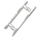 PUXADOR PORTA DUPLO INOX BARRA CHATA 60CM CROMADO DF933 30X10 PUXADOR PORTA DUPLO INOX BARRA CHATA 60CM CROMADO DF933 30X10