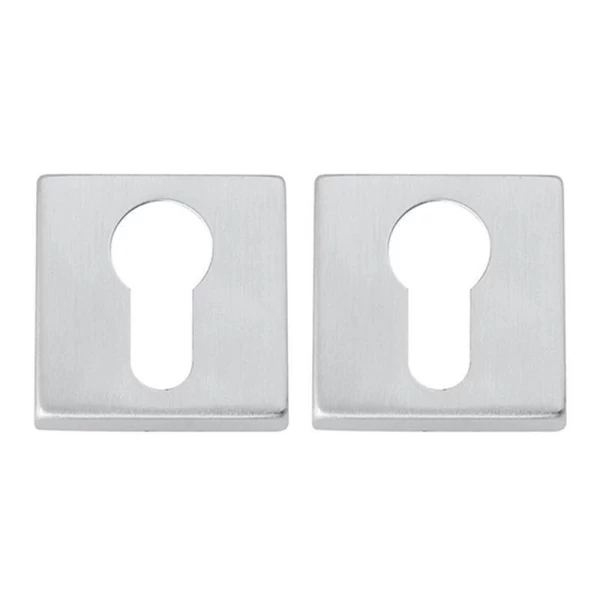 ROSETA INOX CILINDRO MODELO EUROPEU QUADRADA ESCOVADA