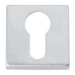 ROSETA INOX CILINDRO MODELO EUROPEU QUADRADA ESCOVADA ROSETA INOX CILINDRO MODELO EUROPEU QUADRADA ESCOVADA