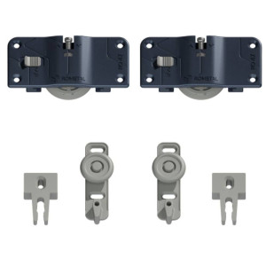 SISTEMA DESLIZANTE/PORTA CORRER ROMETAL EMBUTIR RO-47 4002OR 60KG