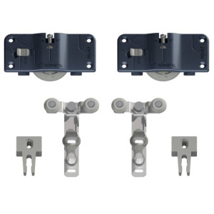 SISTEMA DESLIZANTE/PORTA CORRER ROMETAL EMBUTIR RO-47 4025OR 60KG