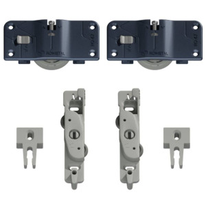 SISTEMA DESLIZANTE/PORTA CORRER ROMETAL EMBUTIR RO-47 4032OR FLEX 60KG