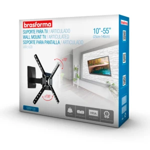 SUPORTE TV UNIVERSAL BI-ARTICULÁVEL 10